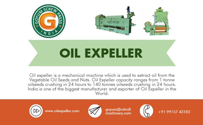 Oil Expeller Manufacturers In India