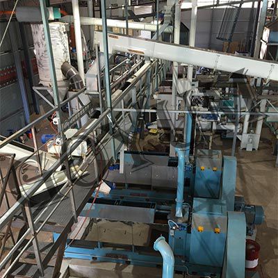 Expulseurs d’huile de soja avec élévateurs