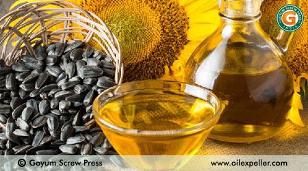 Procédé de la raffinerie d’huile de tournesol