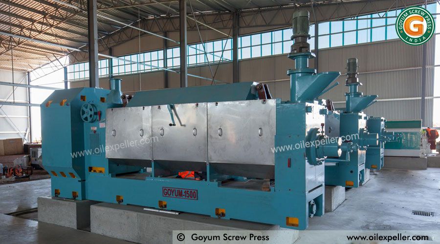 Usine d’huile de graines de sésame