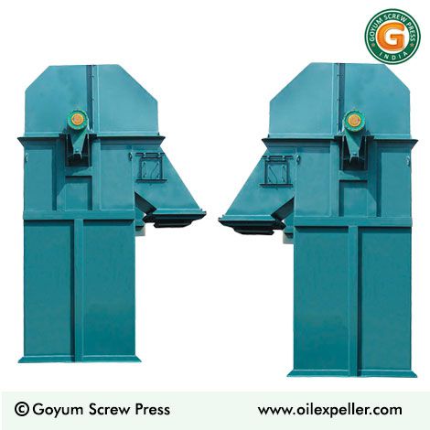 bucket elevator for sunflower oil mill plant