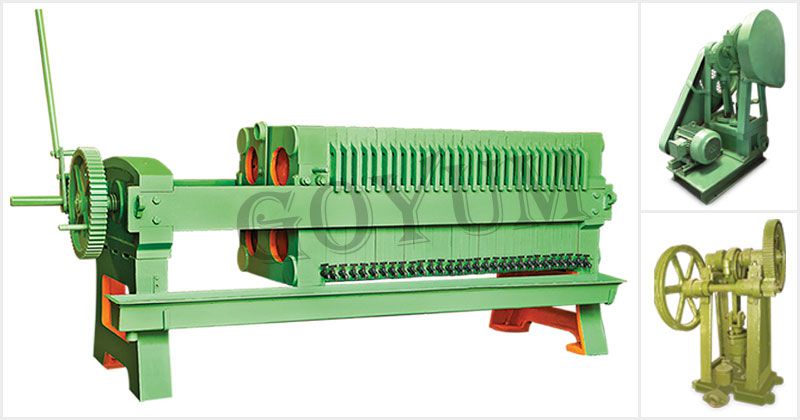 oil filter press machines for edible oil mills