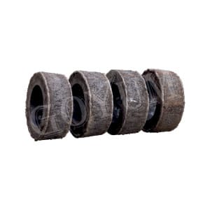 Colliers à surface durcie