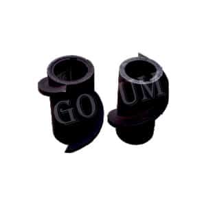 Vis sans fin cémentées